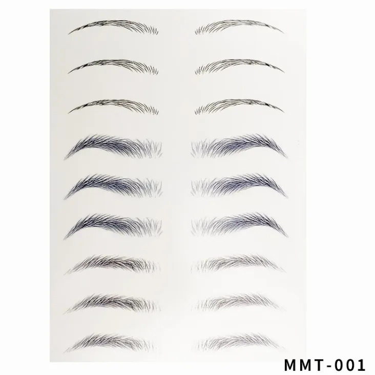 3D Simulation Eyebrow (1Set)