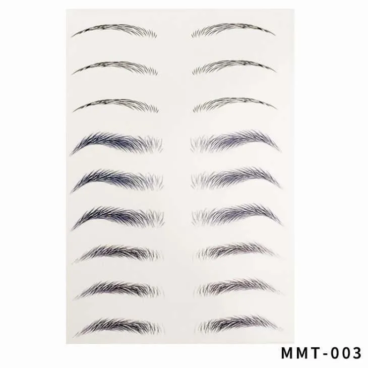 3D Simulation Eyebrow (1Set)