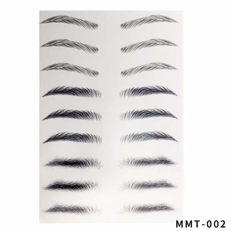 3D Simulation Eyebrow (1Set)