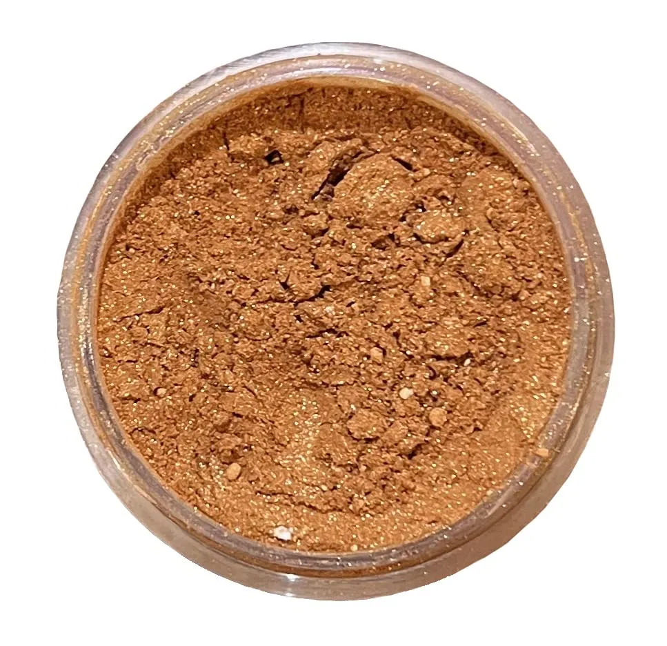 Apocalyptic Beauty Orange/Yellow Loose Eyeshadow for Cosplay - Indie Makeup - 100% vegan & cruelty-free beauty products inspired by horror, pop culture, and the absurd (Metallic Orange)