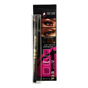 Aqua Glam Gel Eyeliner Pencil Waterproof - 1g