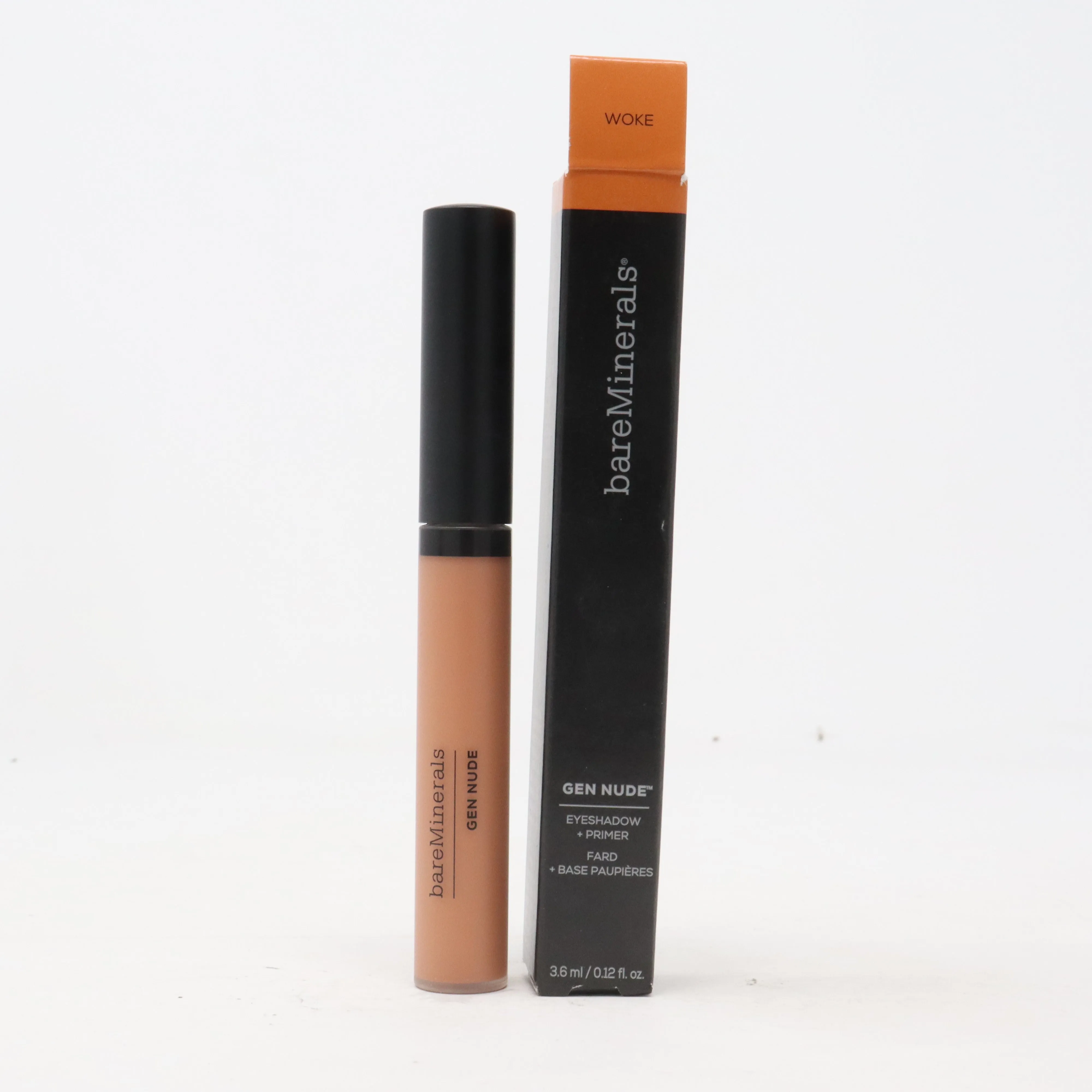 Bareminerals Gen Nude Eyeshadow Primer  0.12oz/3.6ml New With Box