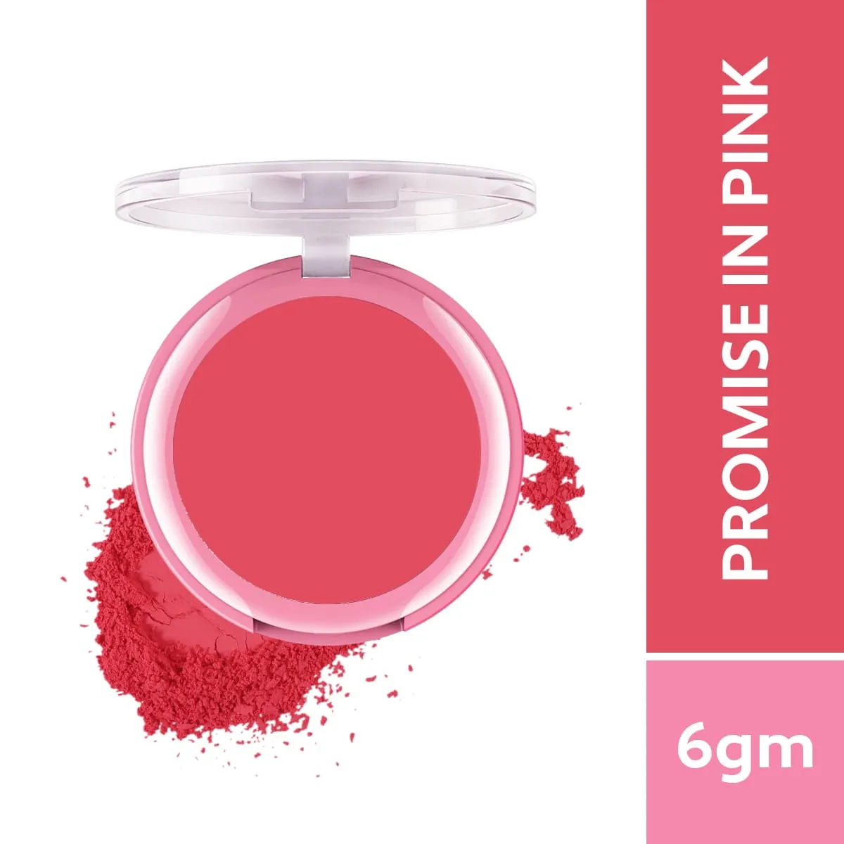 Biotique Natural Makeup Starstruck Matte Blush, Promise In Pink, 6g