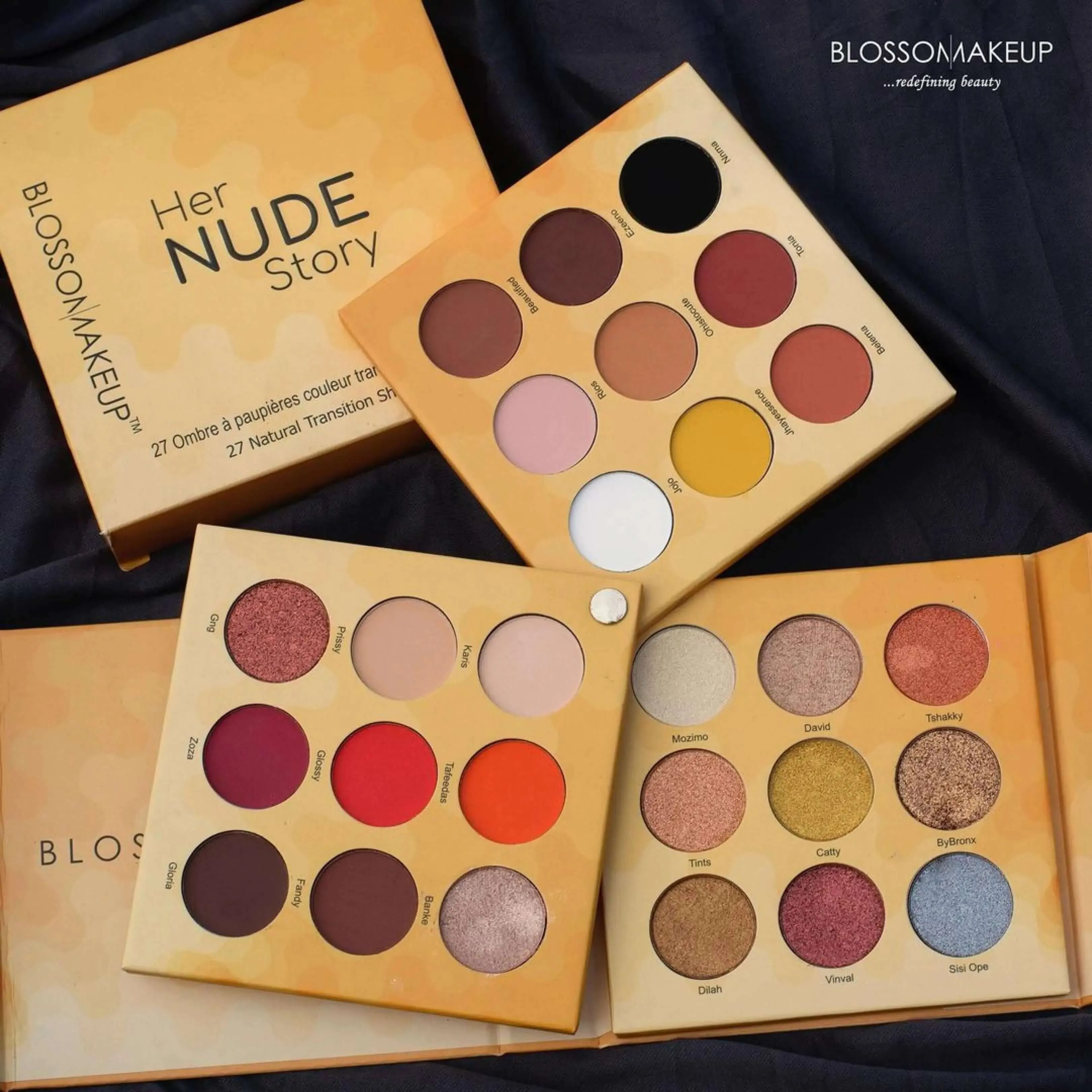 Blossom her nude story eyeshadow palette