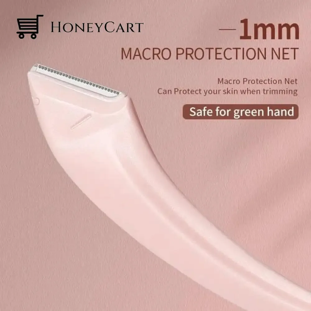 Crescent eyebrow trimmer set eyebrow scissors with comb