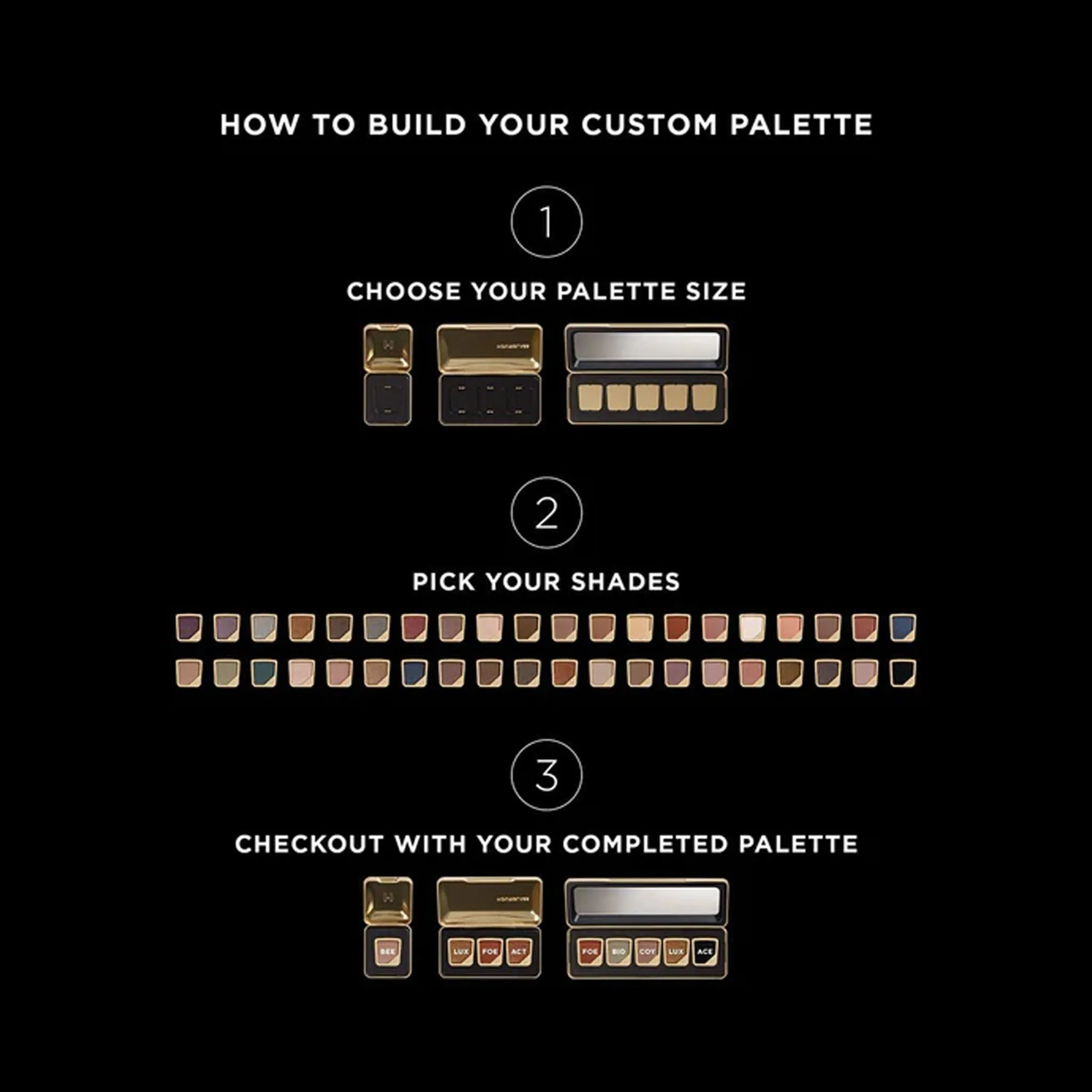 CURATOR REFILLABLE PALETTE