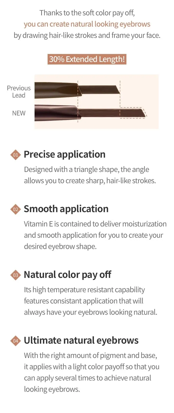 Drawing Eye Brow NEW (1pc)