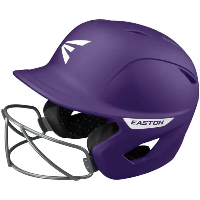Easton Ghost Solid Matte Fastpitch Softball Batting Helmet With Mask M-L: A168553