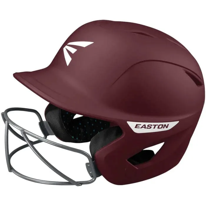 Easton Ghost Solid Matte Fastpitch Softball Batting Helmet With Mask M-L: A168553