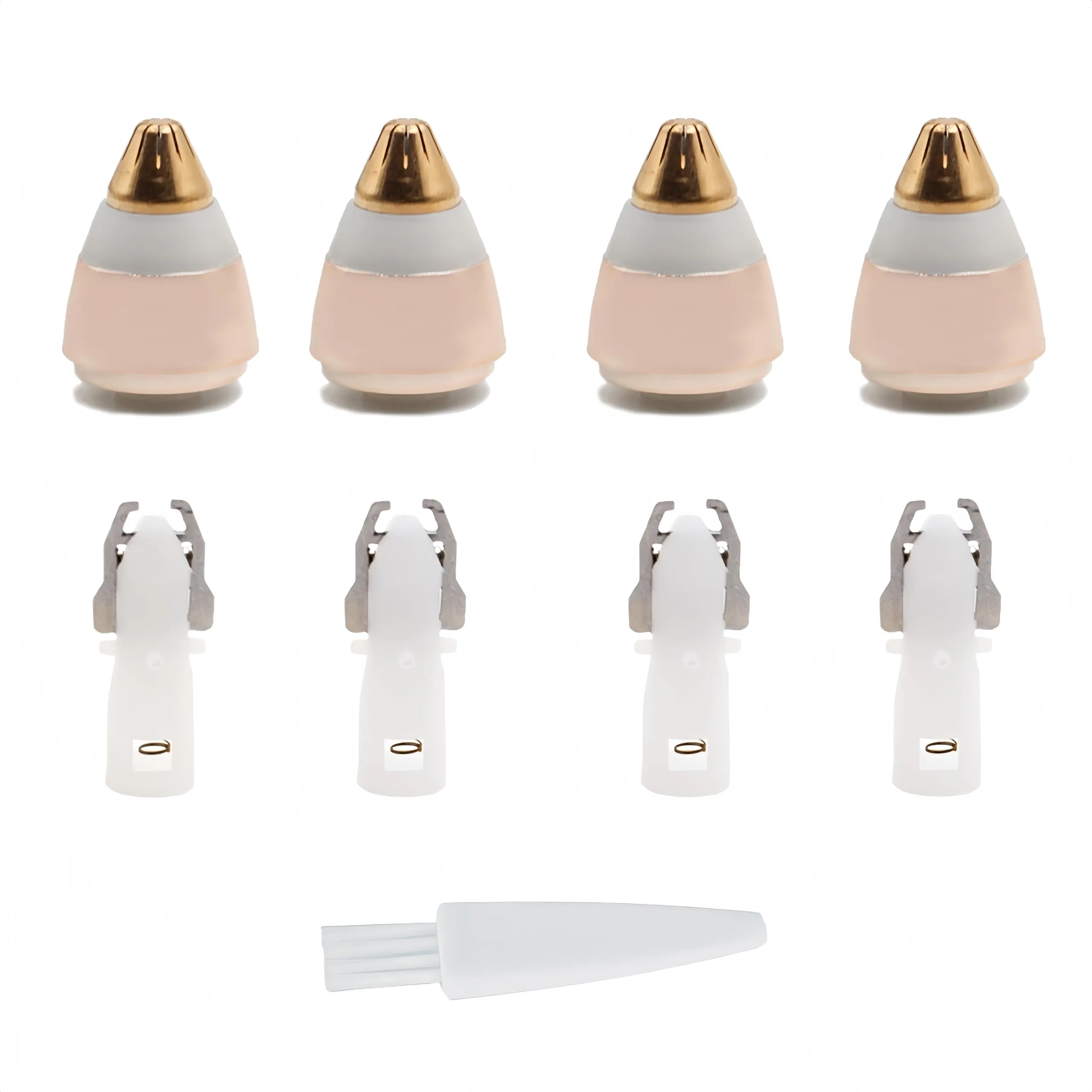 Eyebrow Hair Remover replacement heads for Finishing Touch Flawless Brows Eyebrow Hair Remover,Painless Blades with Cleaning Brush - As Seen on TV (flawless eyebrow replacement heads, 4 pack)