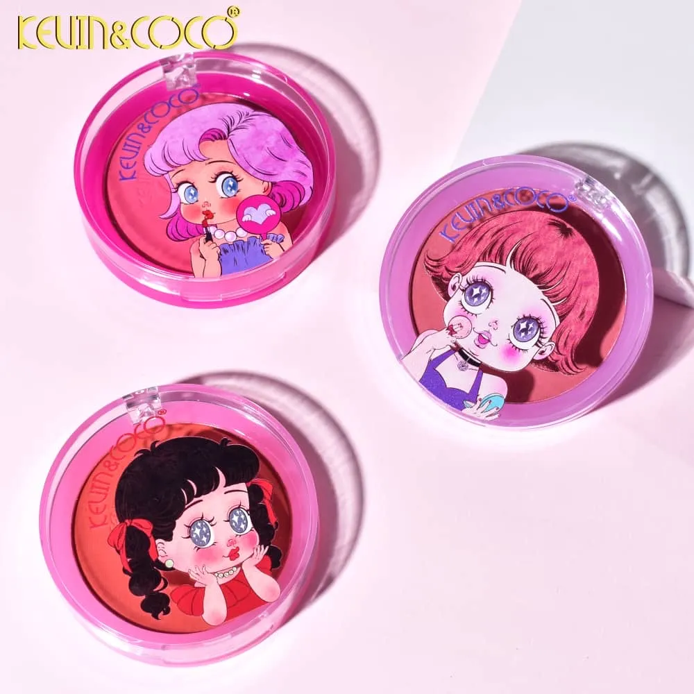 Face- Kevin&Coco Blushers KC245376 (24pc display, $1 each)