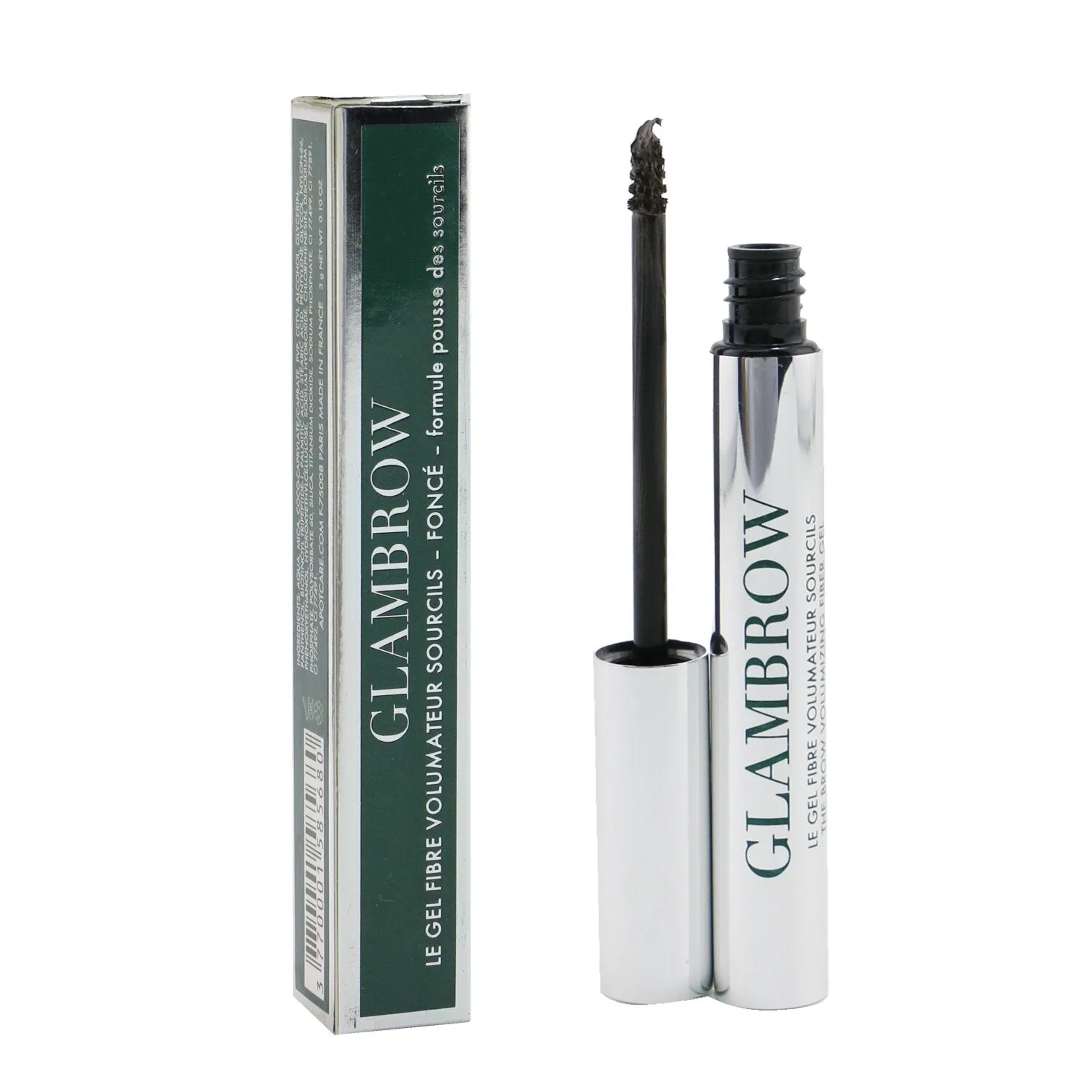 Glambrow The Brow Volumizing Fiber Gel - Dark