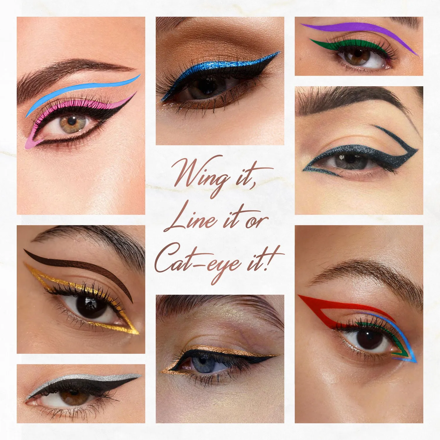 Herb-Enriched Waterproof Eyeliner with Jojoba Oil & Vitamin E