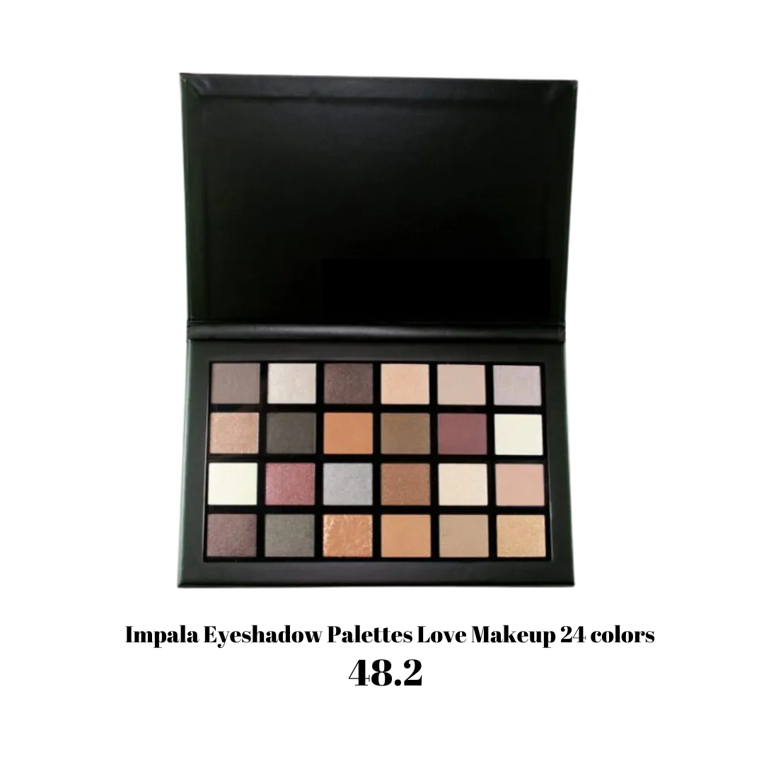 Impala Eyeshadow Palettes Love Makeup 24 colors