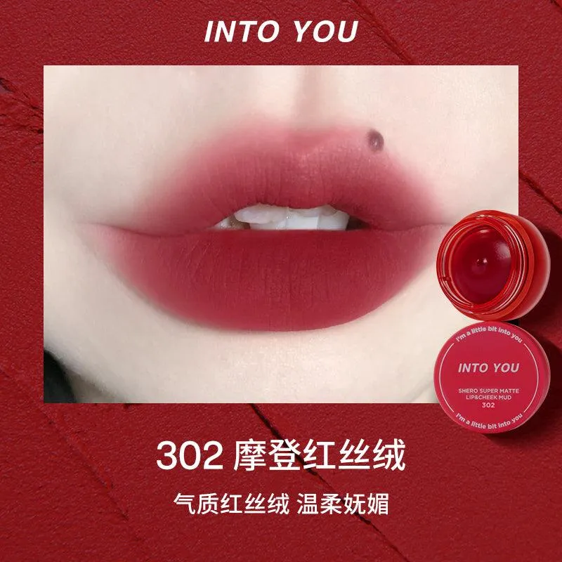 INTO YOU Shero Super Matte Lip N Cheek Mud IY033