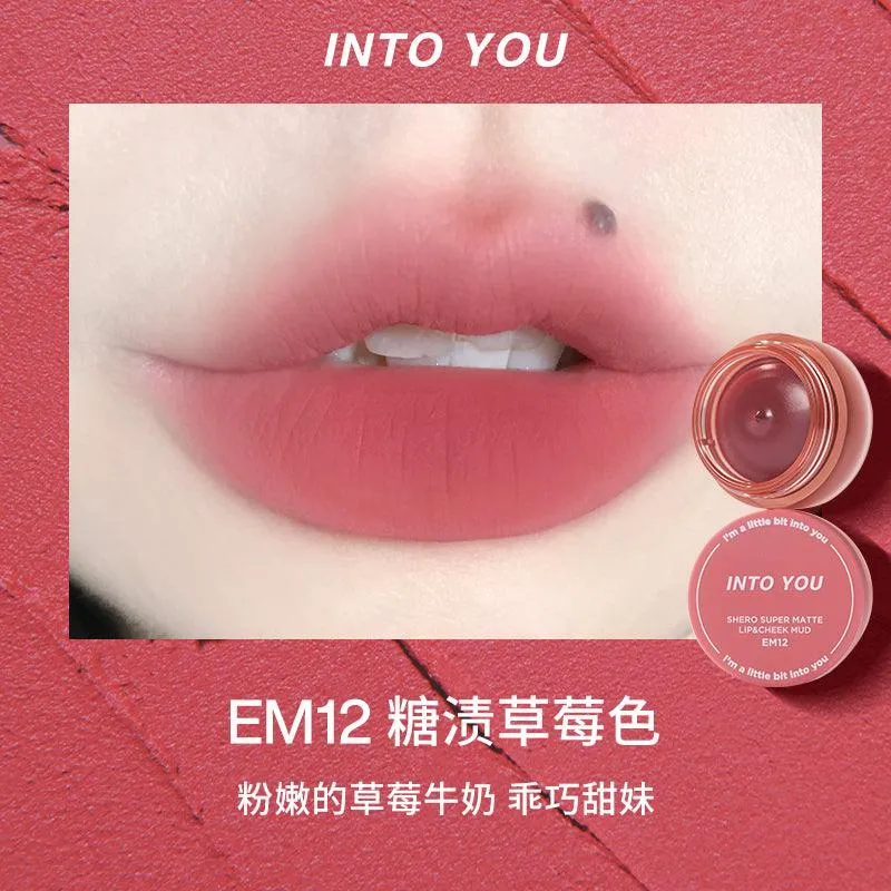 INTO YOU Shero Super Matte Lip N Cheek Mud IY033
