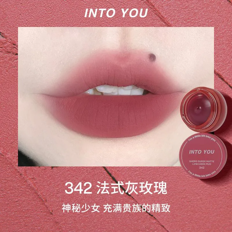 INTO YOU Shero Super Matte Lip N Cheek Mud IY033