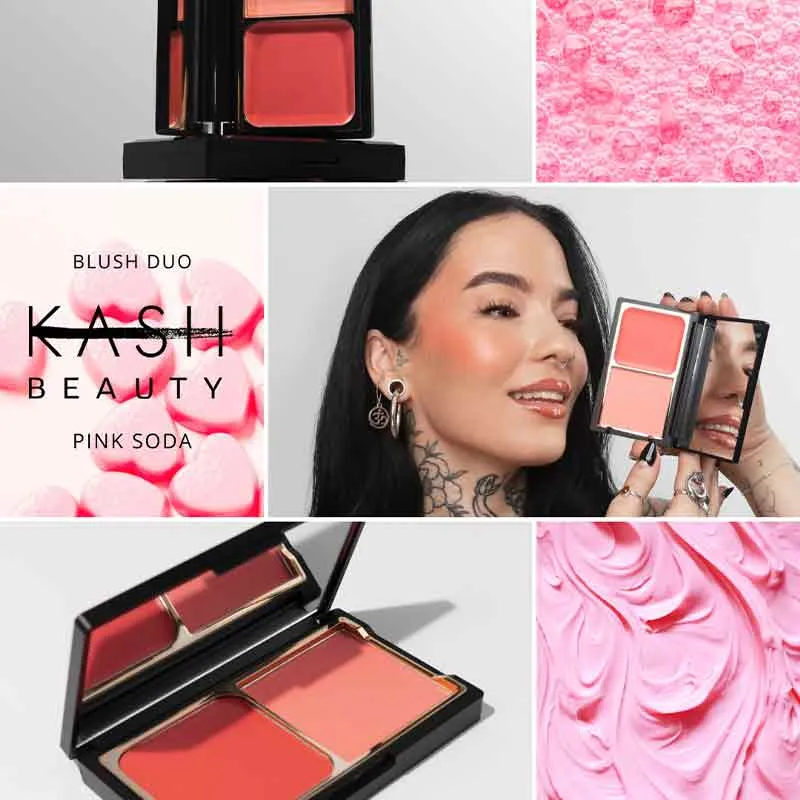 KASH Beauty Cream & Powder Blush Duo