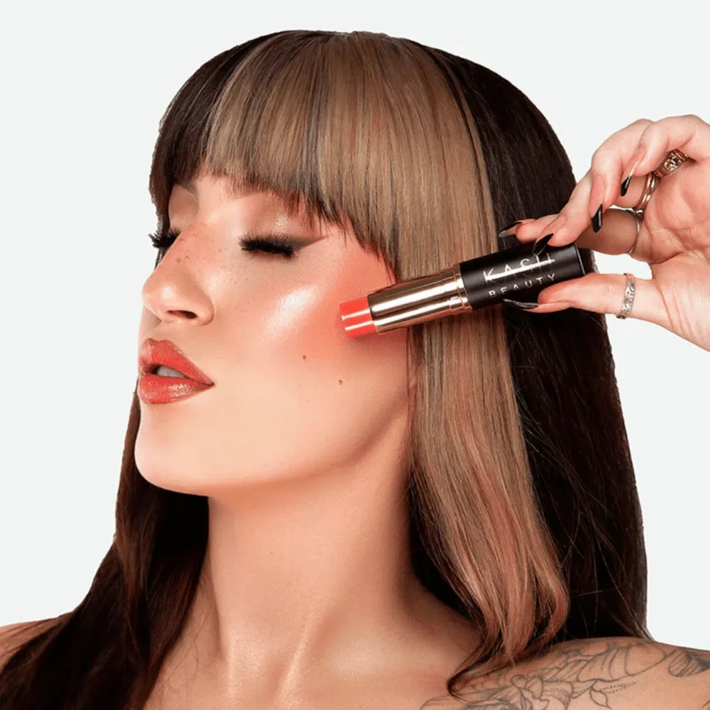 Kash Beauty Sculpt Stick Blush Poppin Peach
