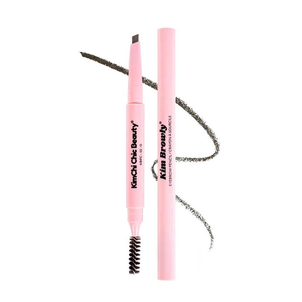 KIMBROWLY EYEBROW PENCIL - 02 O Ash Brown