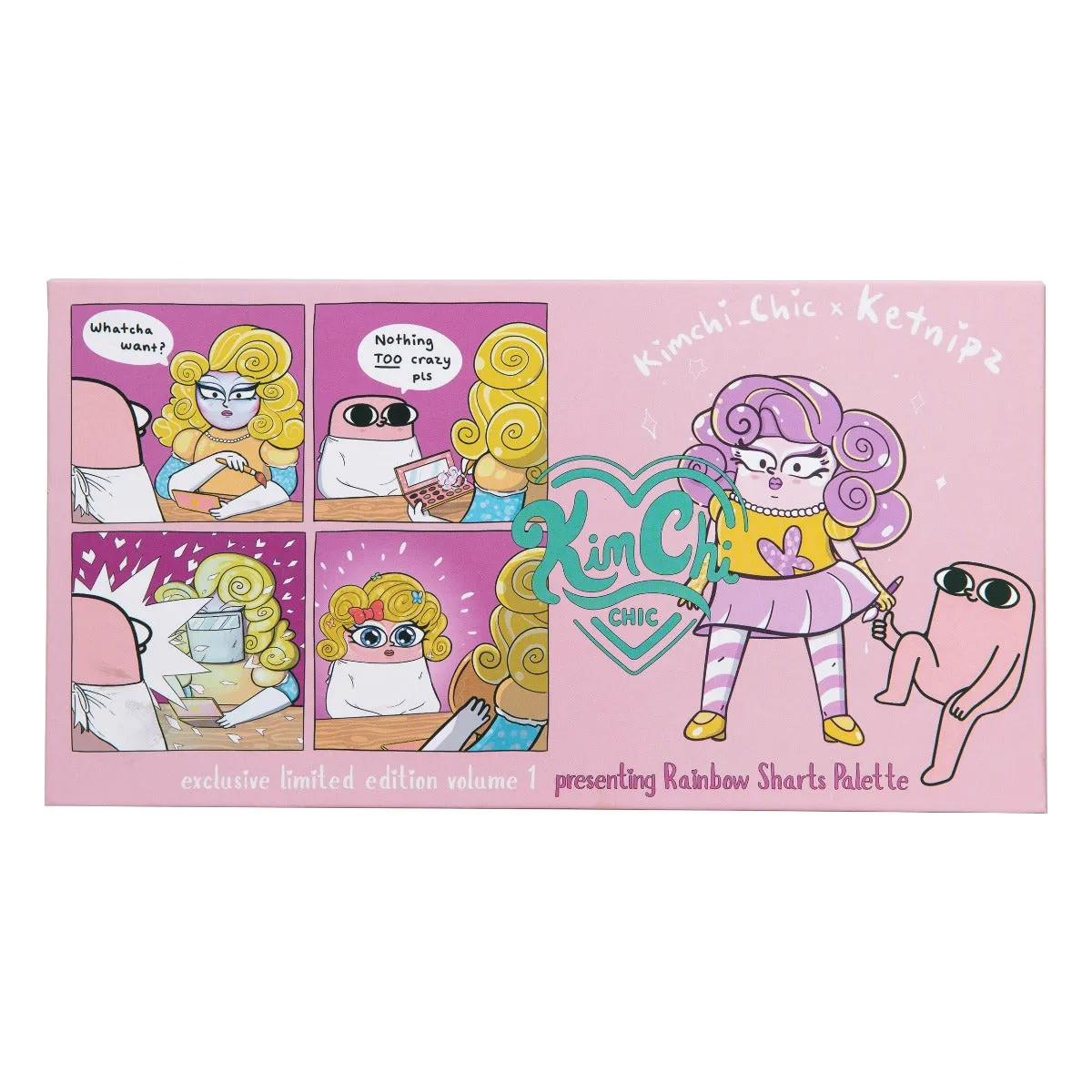 KIMCHI X KETNIPZ: Rainbow Sharts Shadow Palette