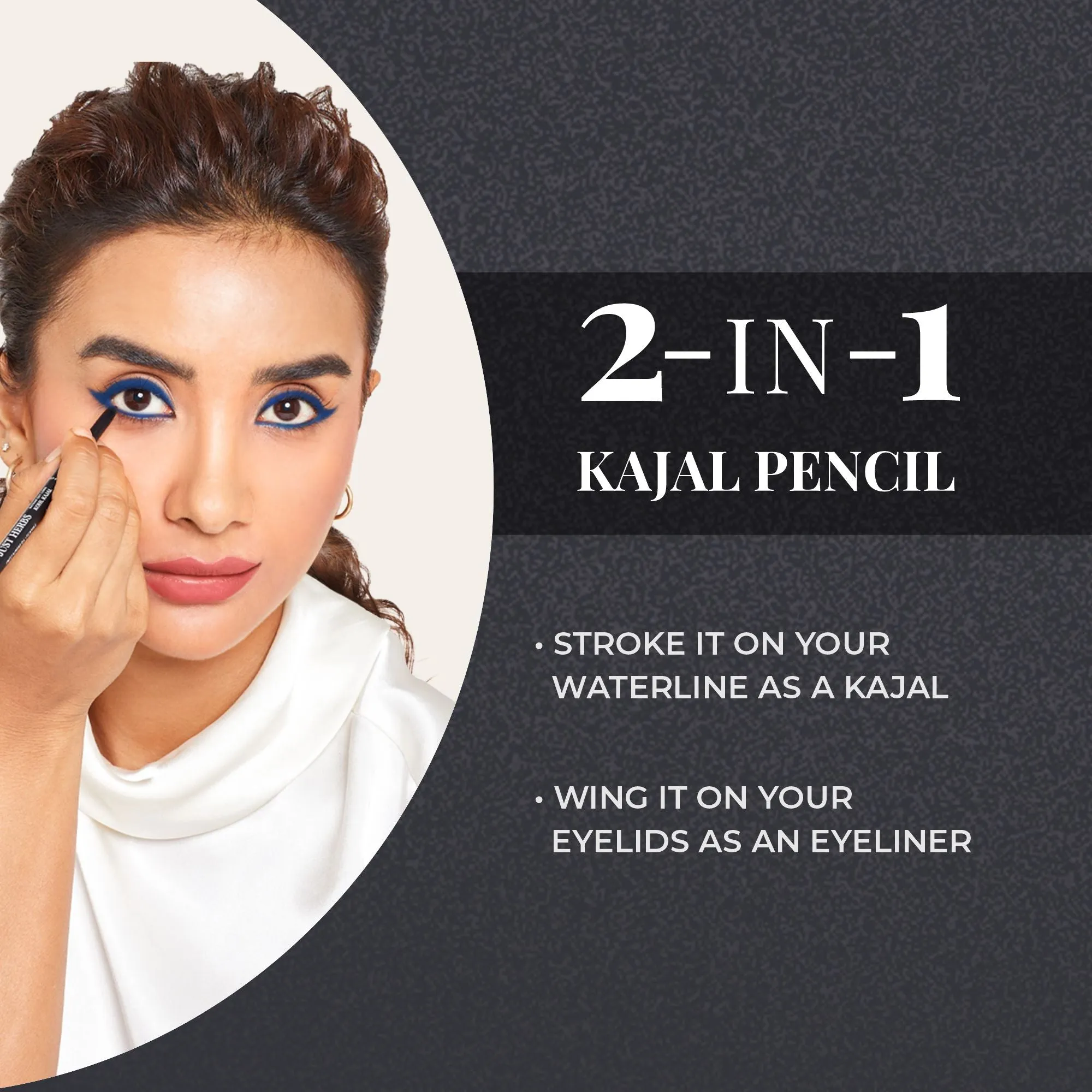 Naynam Day Long Retractable Kajal Indigo Blue - BYOB