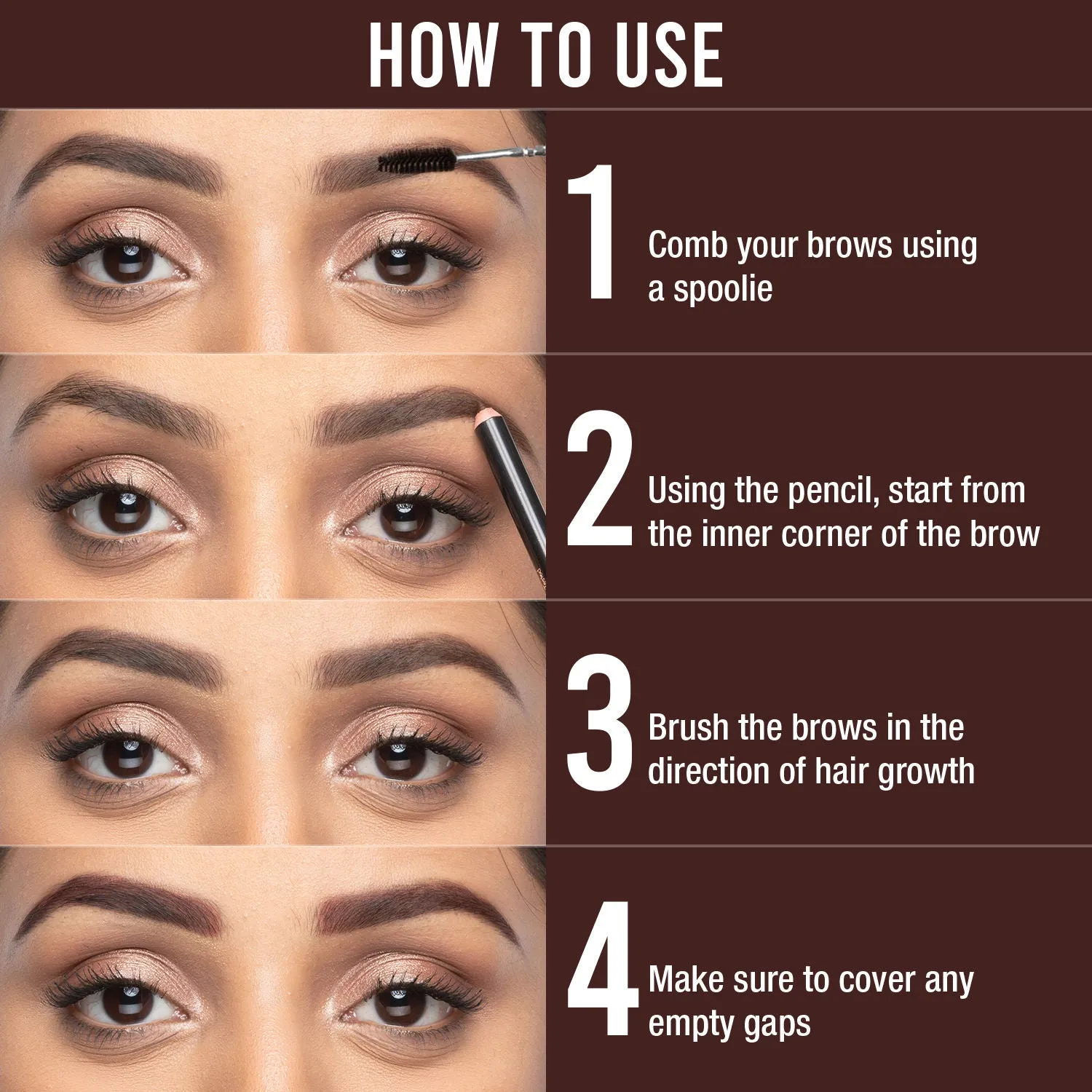 NY Bae Brow-klyn Bridge Eye Brow Pencil| Brown| For Fuller Brows| Smudge Free (1.4 g)