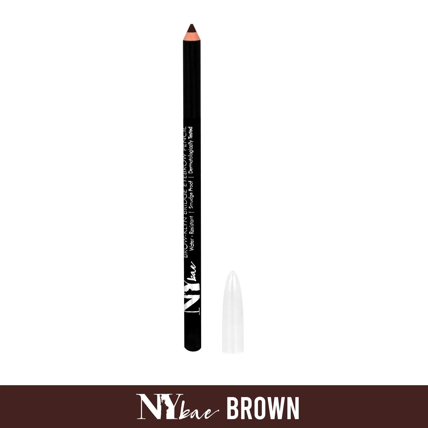 NY Bae Brow-klyn Bridge Eye Brow Pencil| Brown| For Fuller Brows| Smudge Free (1.4 g)
