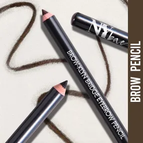 NY Bae Brow-klyn Bridge Eye Brow Pencil| Brown| For Fuller Brows| Smudge Free (1.4 g)