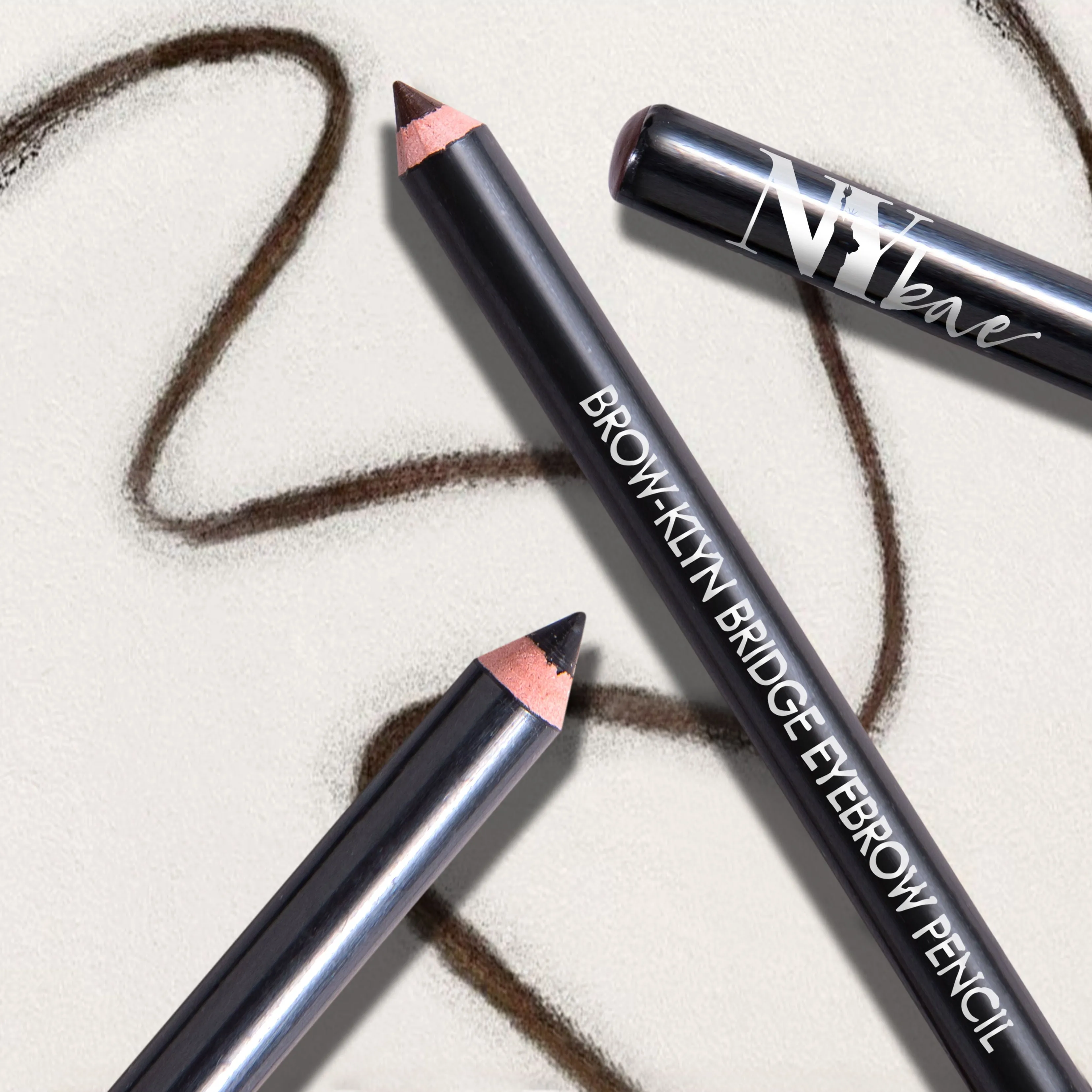 NY Bae Brow-klyn Bridge Eye Brow Pencil| Brown| For Fuller Brows| Smudge Free (1.4 g)