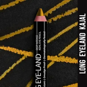 NY Bae Long Eye-Land - Bronze - (2.5 g) | Deep Intense Kohl Eye Pencil | Shimmer Finish | Enriched with Vitamin E & Castor Oil | Super Pigmented | Long lasting | One Stroke Application | Vegan