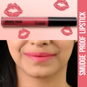 NY Bae Smudge Proof Liquid Lipstick | Lasts Minimum 12 Hours | Super Pigmented | Transfer Proof - Peach Sorbet 06
