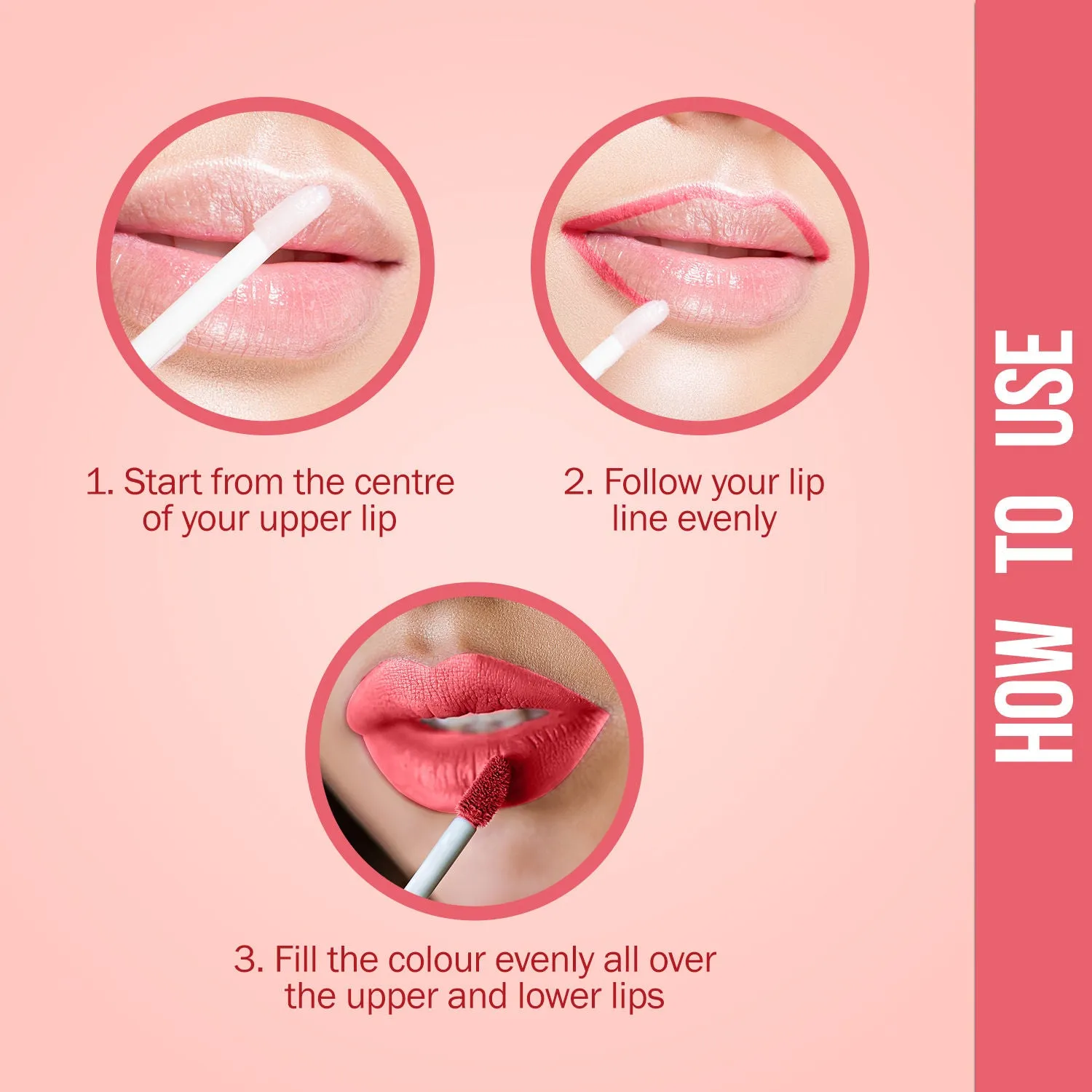 NY Bae Smudge Proof Liquid Lipstick | Lasts Minimum 12 Hours | Super Pigmented | Transfer Proof - Peach Sorbet 06