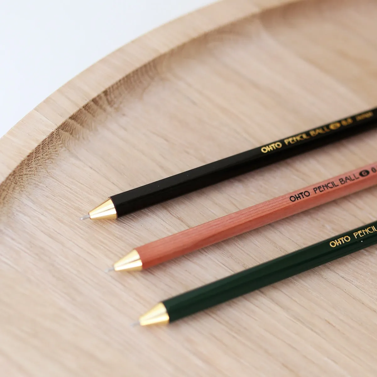 OHTO PENCIL BALLPOINT PEN 0.5 MM // BLACK