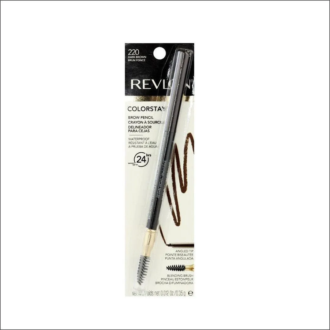 Revlon Col Stay Brow Pencil Dk Brn