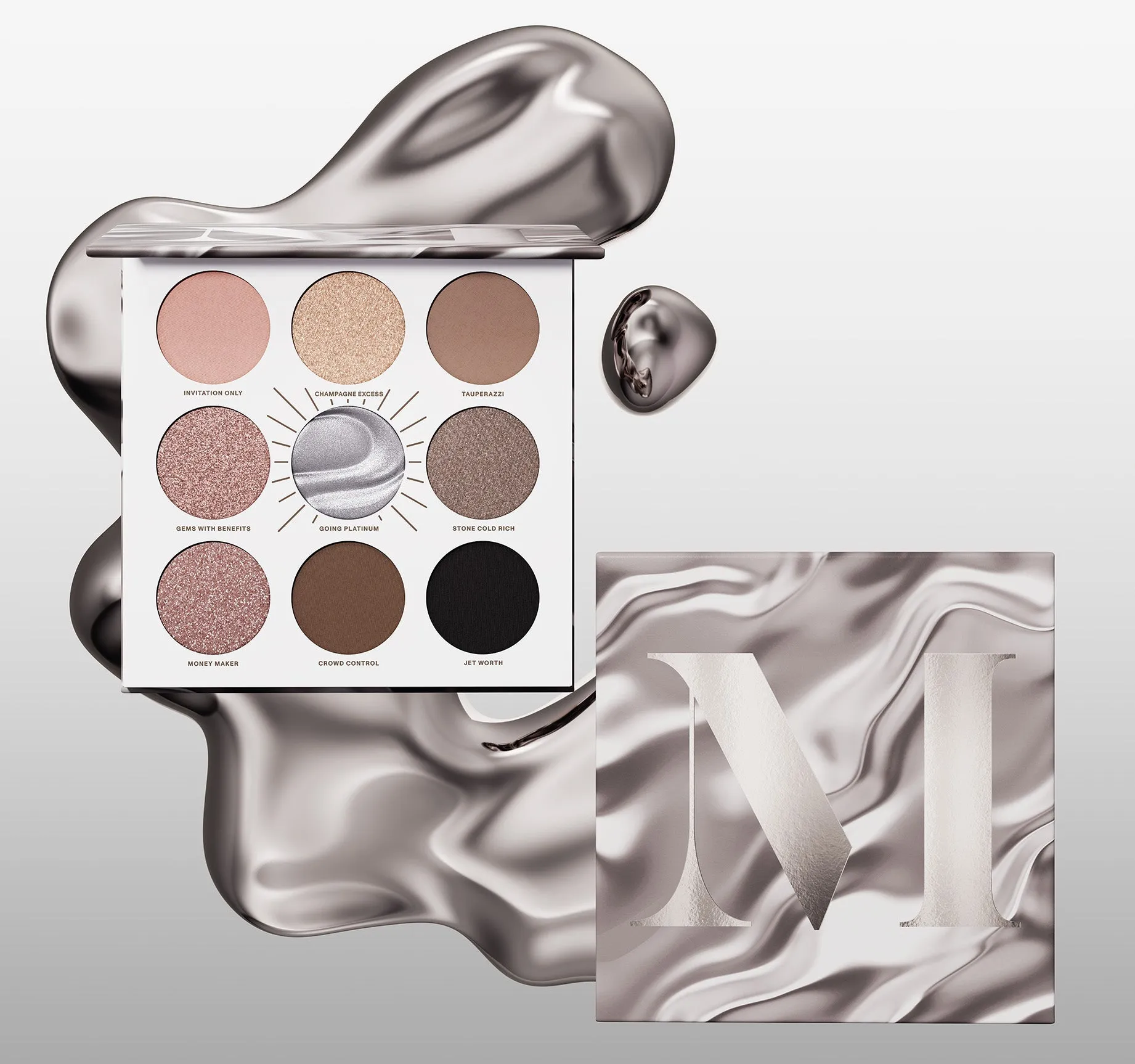 Rich & Foiled Artistry Palette - Going Platinum