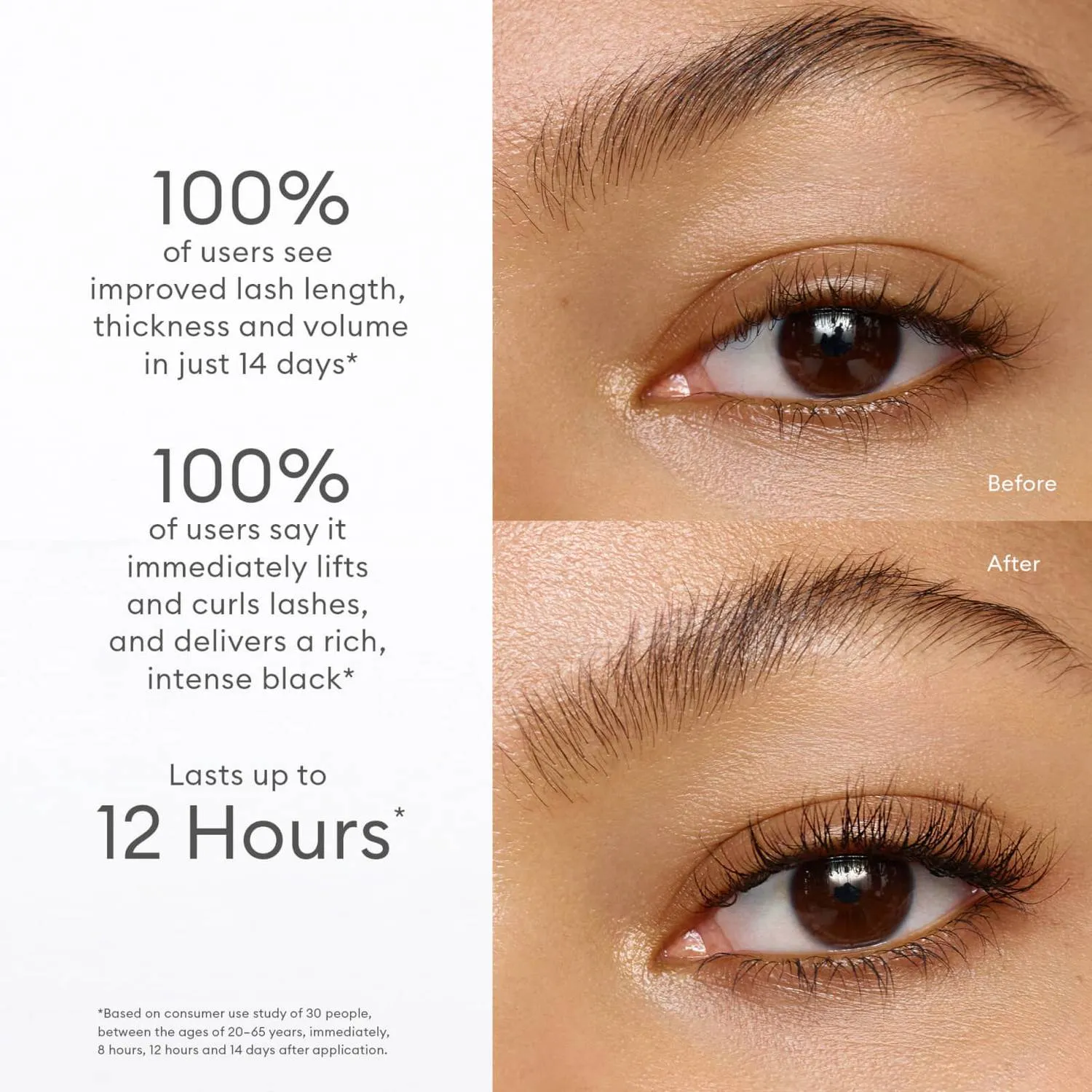 ROSE INC - Ultra-Black Lash Lift Serum Mascara 10.7ML
