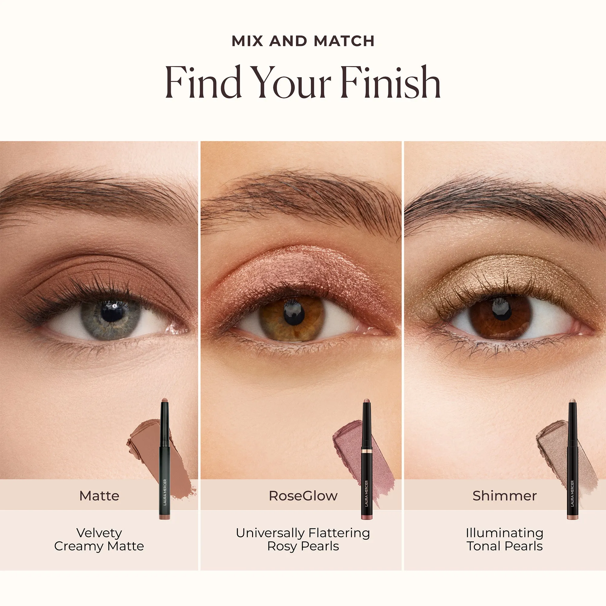 RoseGlow Caviar Stick Eye Shadow