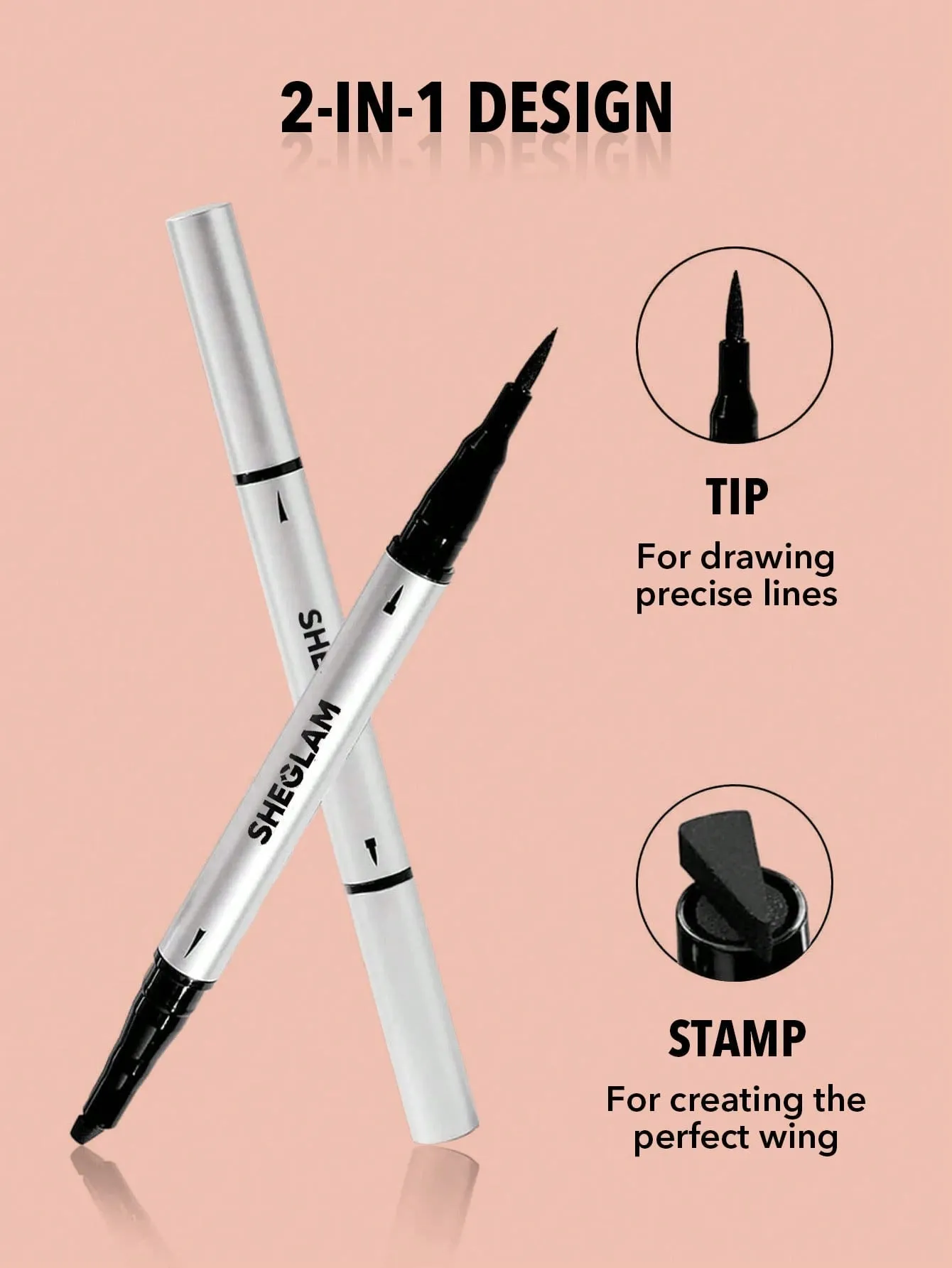 Sheglam Wing It Waterproof Eye Liner Duo