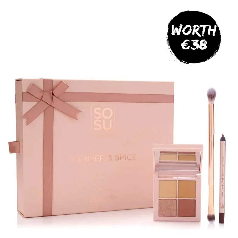 SOSU Cosmetics Shimmer & Spice Gift Set Discontinued
