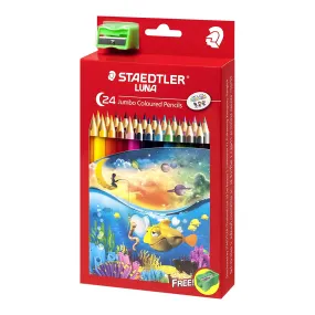 Staedtler Luna Jumbo Colouring Pencils 24 Colors