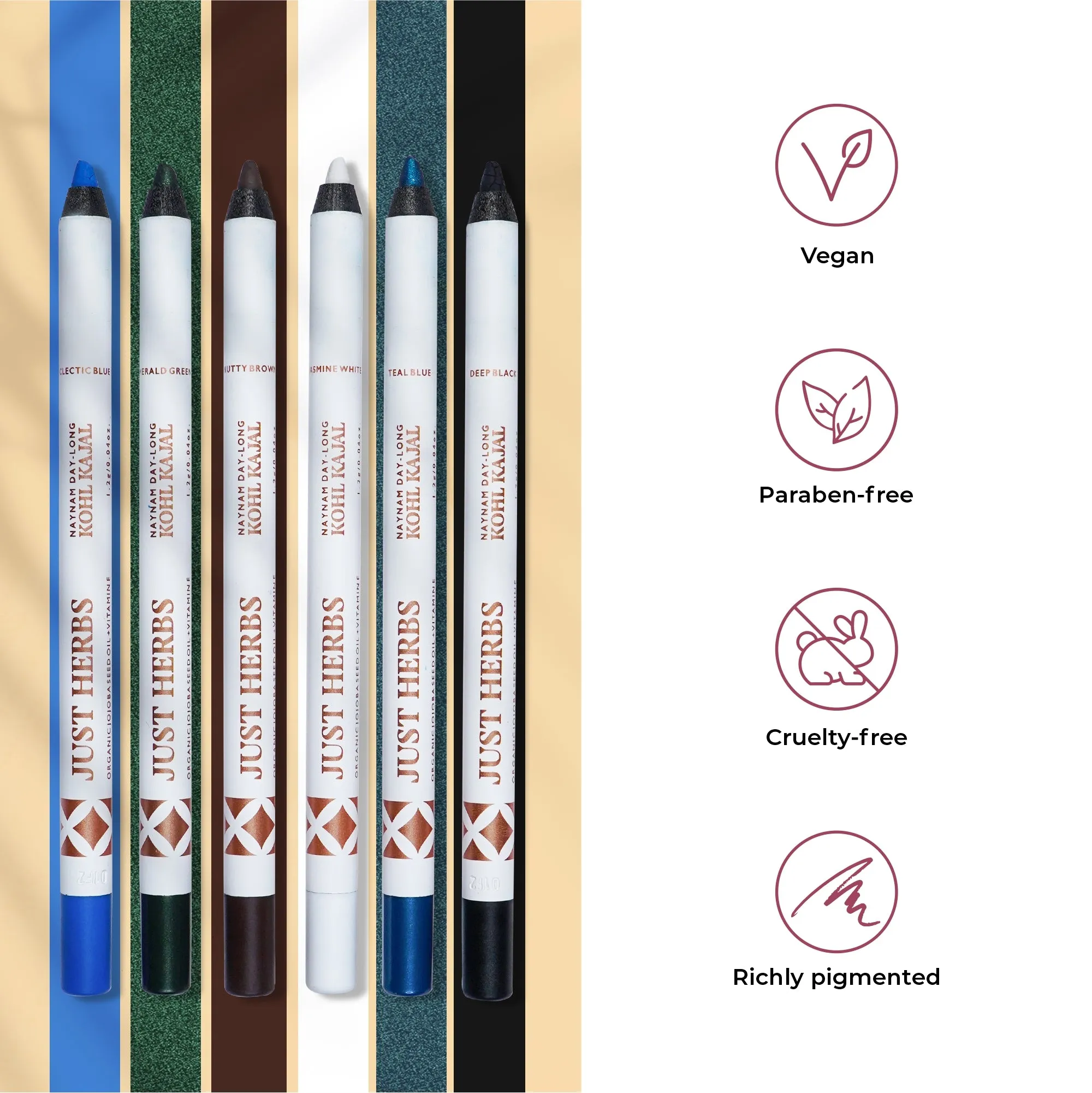 Teal Blue: Naynam Day Long Sharpenable Kajal