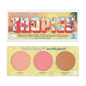 The Balm Tropics Powder Trio - Model Roz x theBalm