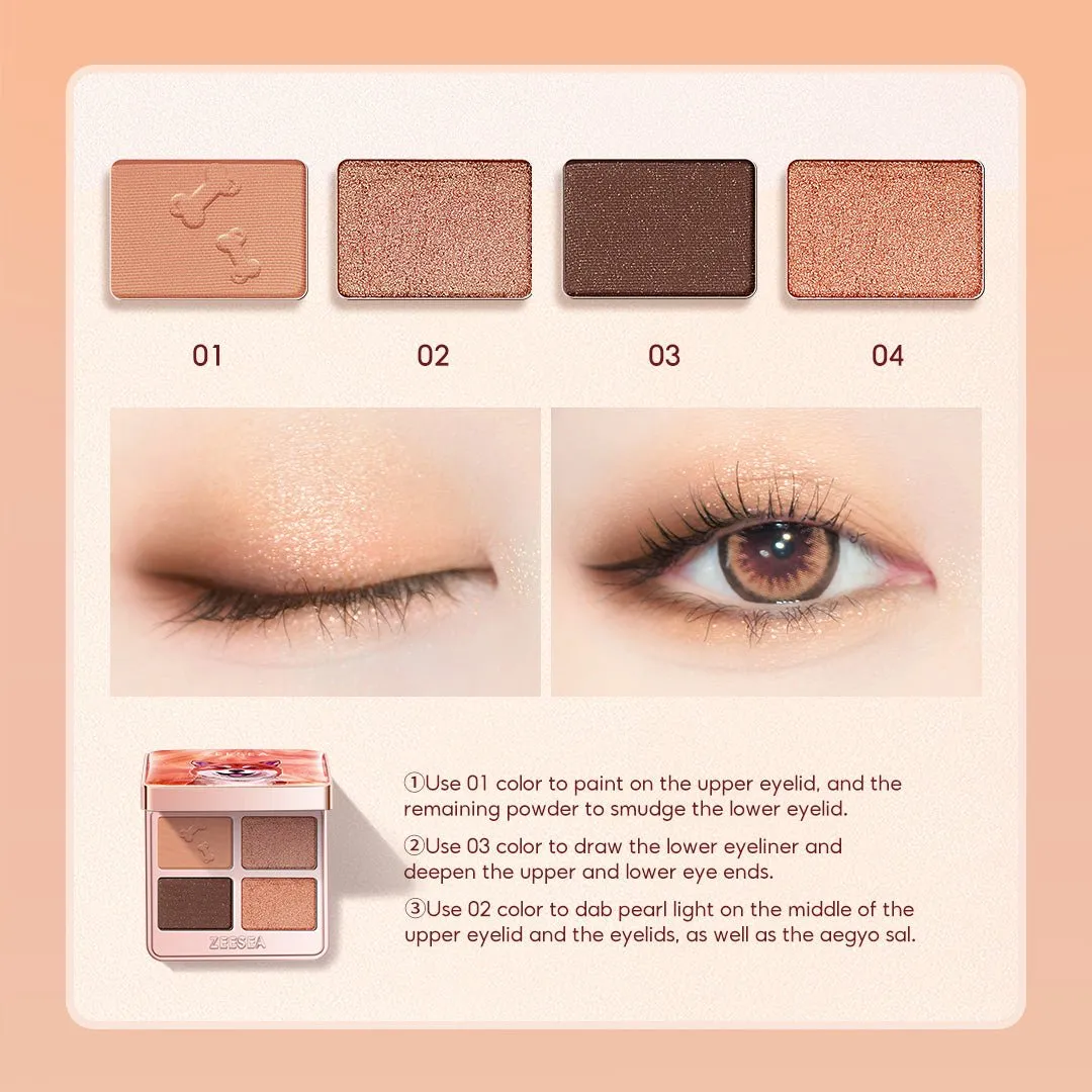 Tipsy Kitty Eyeshadow Quad