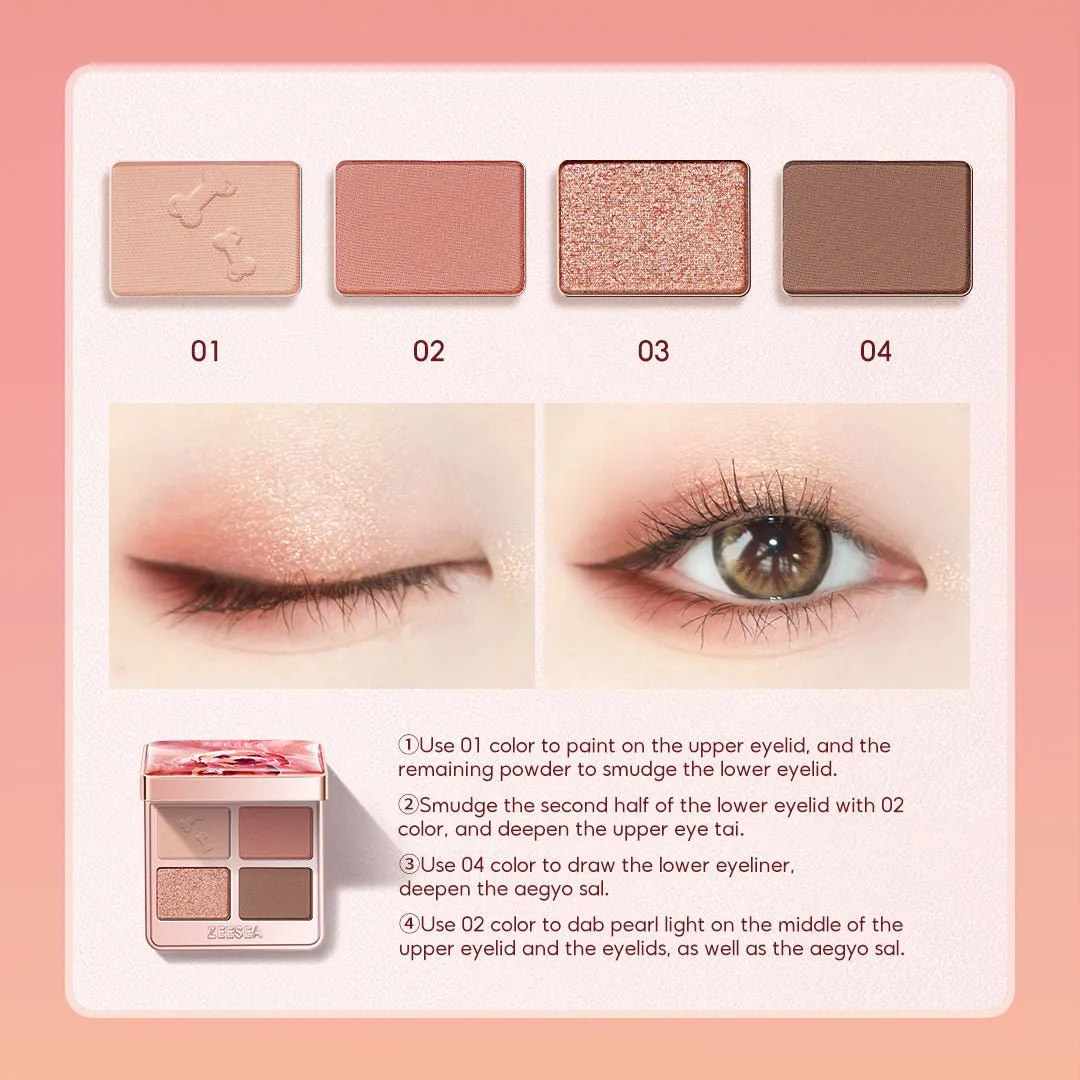 Tipsy Kitty Eyeshadow Quad