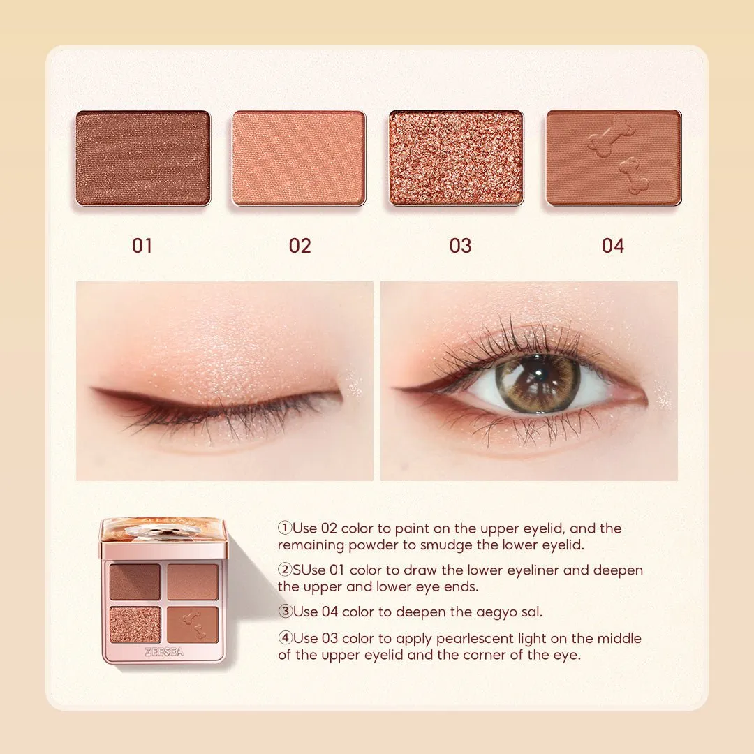 Tipsy Kitty Eyeshadow Quad