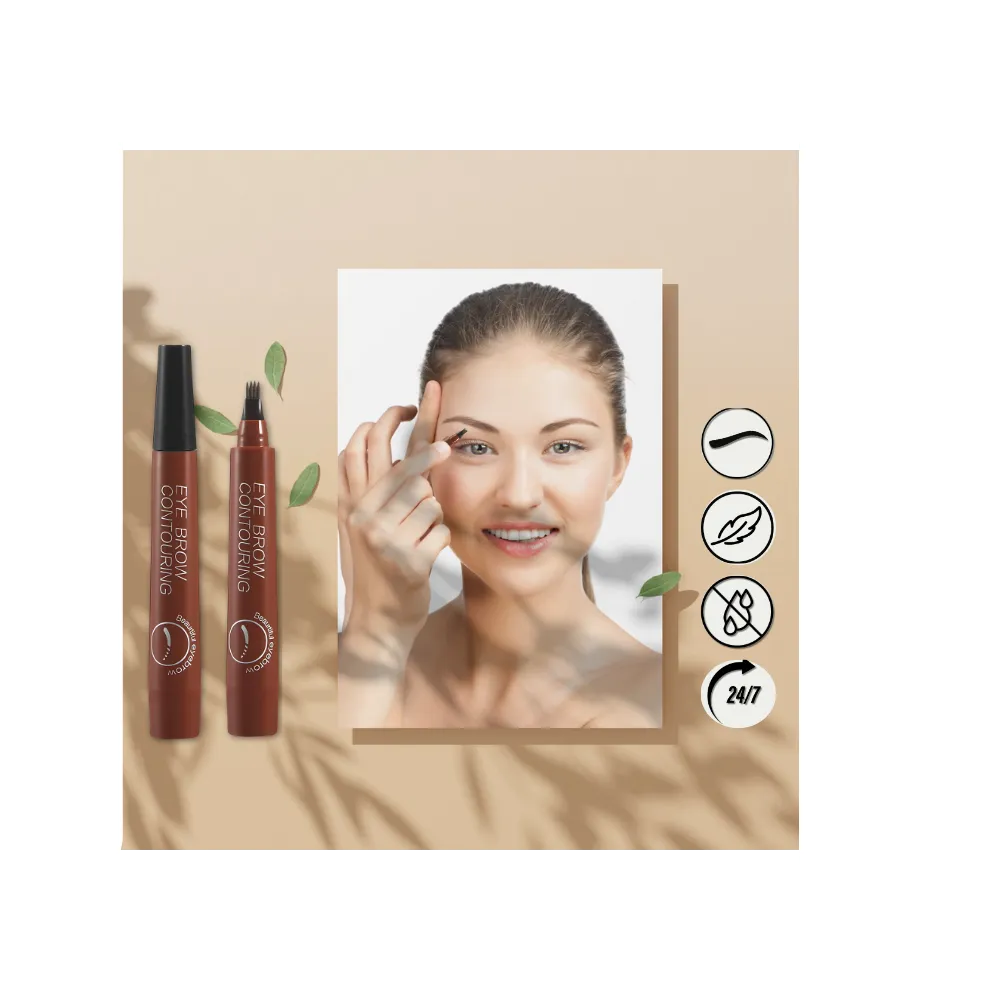 Waterproof Liquid Formula Eyebrow Pen