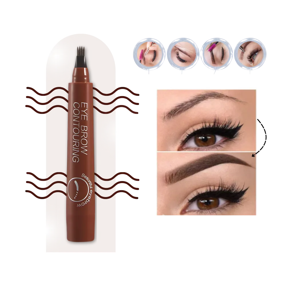 Waterproof Liquid Formula Eyebrow Pen