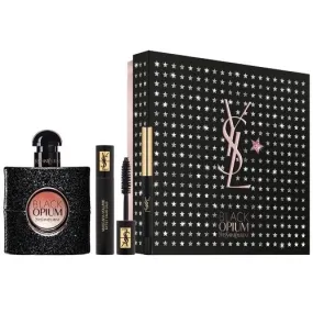 Yves Saint Laurent Black Opium 50ml EDP, 2ml Mascara & 0.8g Eye Pencil